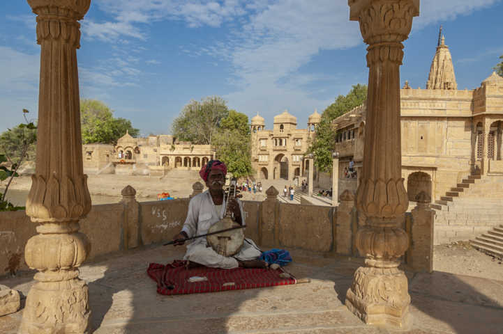 48 - India - Jaisalmer - lago Gadisagar